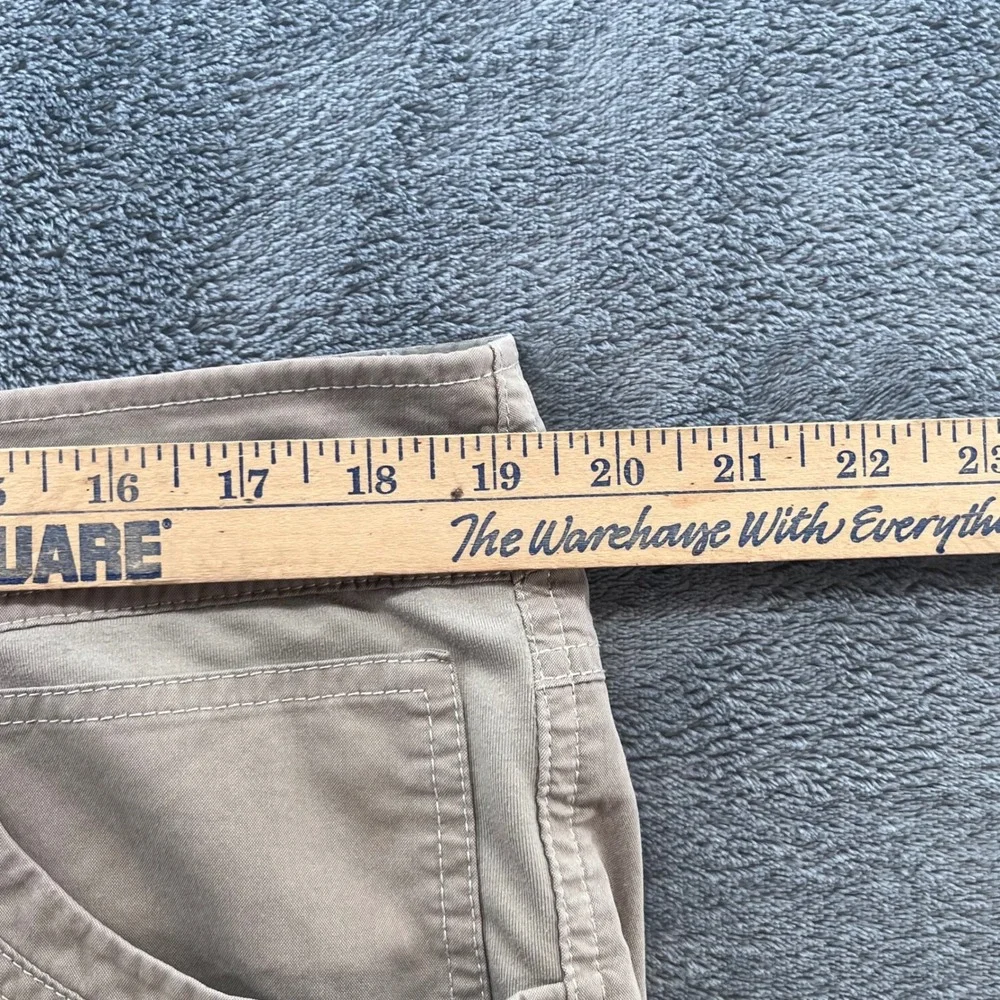 Kuhl Radikl Shorts Mens 38 Khaki Tan Hiking Outdoor Stretch Cargo Style 5068
